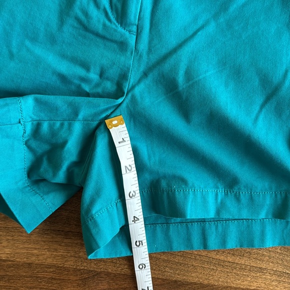 NWT Loft 4” teal shorts - Picture 4 of 6